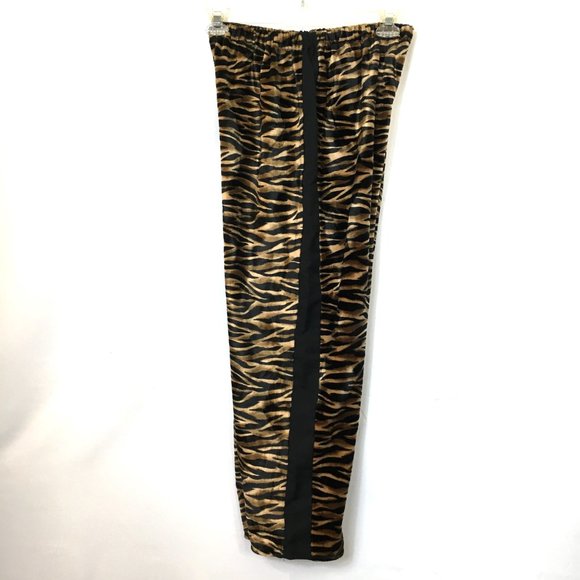 70’s Style Velvet Zebra Pimp Pants Vintage - Picture 3 of 8